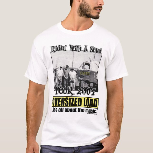 Ridin med halva 2007 TURNERAR SKJORTAN Tee (Framsida)