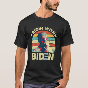 Ridin with Biden 2020 Joe Biden Eating Ice Cream G T Shirt