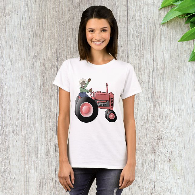 Riding A Tractor T Shirt (Skapare uppladdad)