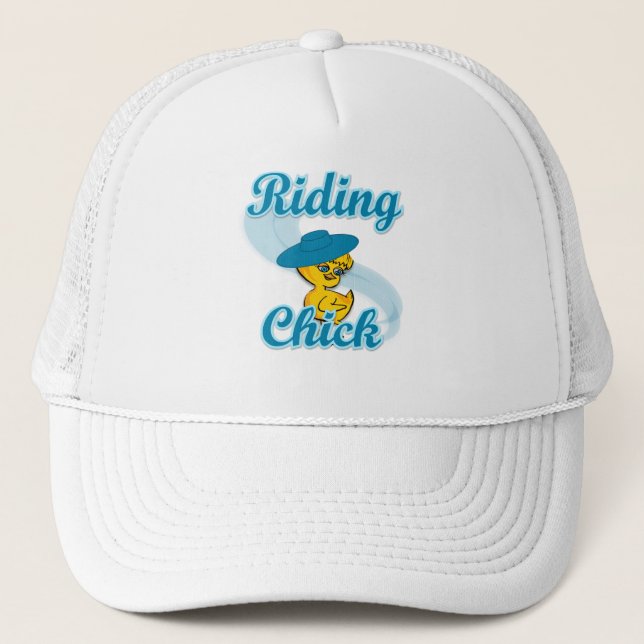 Riding Chick #3 Truckerkeps (Framsida)