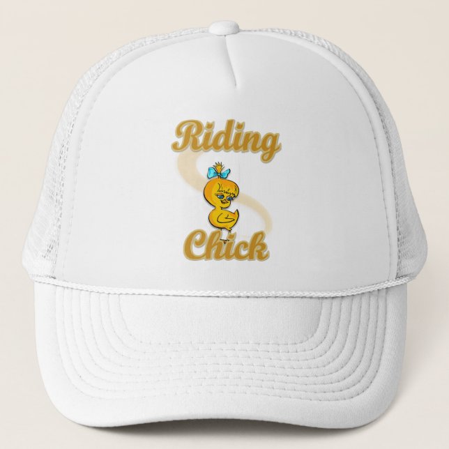 Riding Chick Truckerkeps (Framsida)