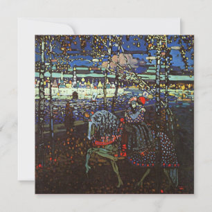Riding Couple av Wassily Kandinsky 1907