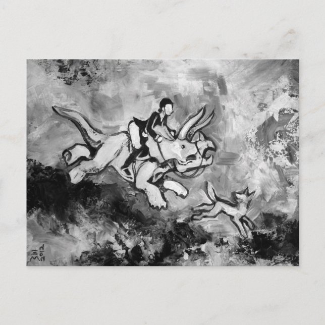 Riding English Vykort (Framsida)