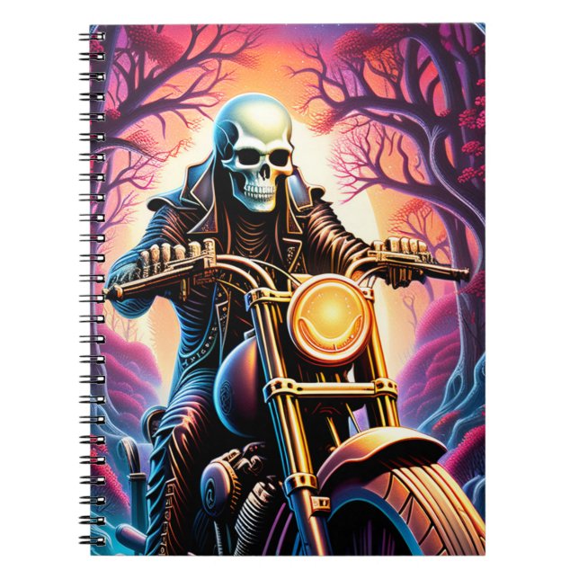 Riding genom grenar intervävt anteckningsbok (Framsidan)