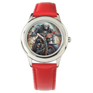 Riding genom grenar intervävt armbandsur
