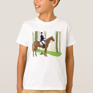 Riding in i Skogen Equestrian T-Shirt