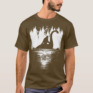 Riding Loch Ness Monster 20 T Shirt