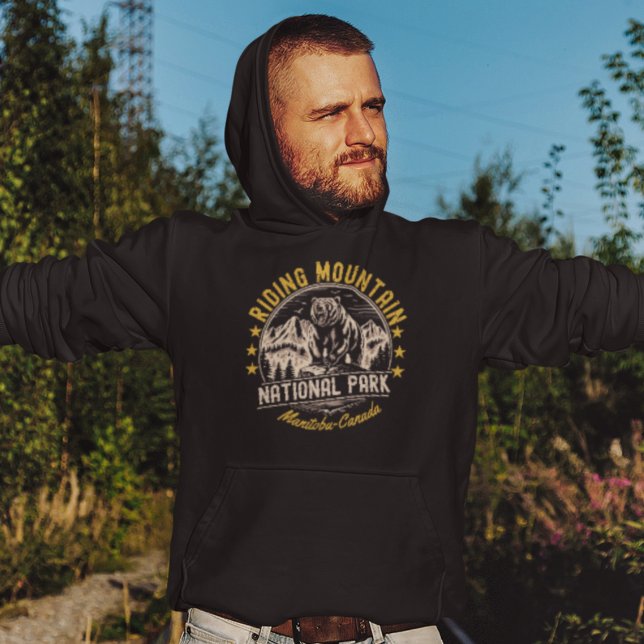 Riding Mountain Forest Landscape Hoodie (Skapare uppladdad)