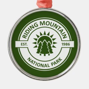 Riding Mountain National Park Julgransprydnad Metall