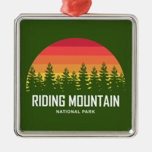 Riding Mountain National Park Julgransprydnad Metall
