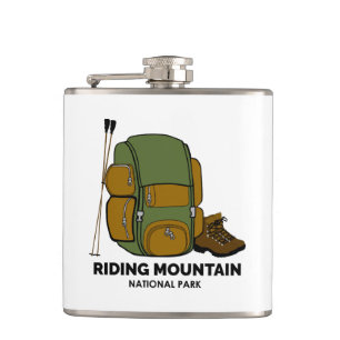 Riding Mountain National Park-ryggsäck Fickplunta