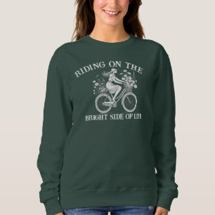 Riding på den ljusa sidan av livet t shirt