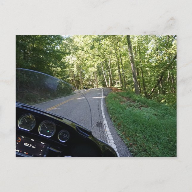 Riding the Dragon Vykort (Framsida)