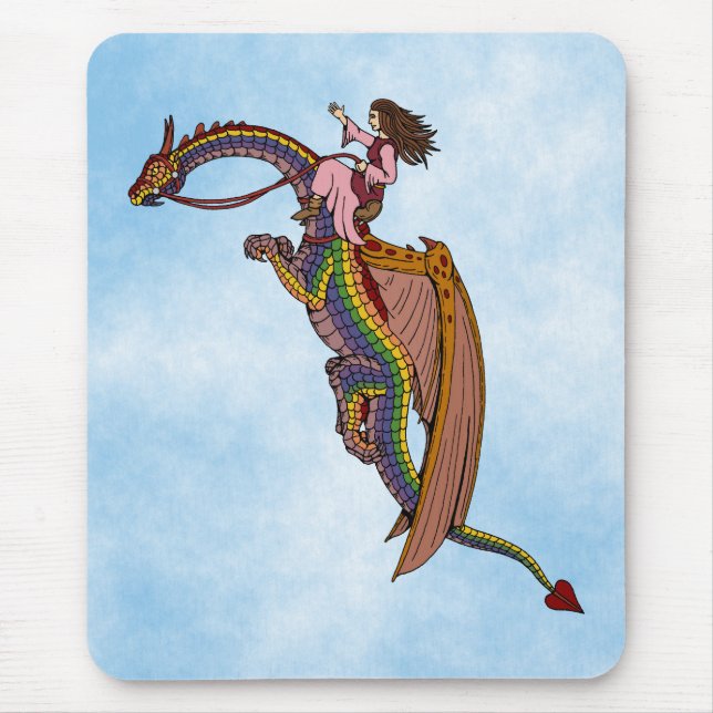 Riding the Rainbow Dragon Musmatta (Framsidan)