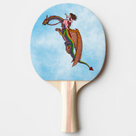 Riding the Rainbow Dragon Pingisracket