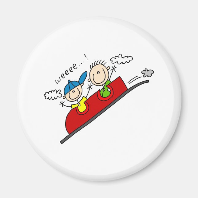 Riding the Rollercoaster Magnet (Framsidan)