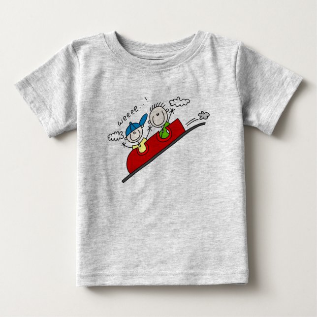 Riding the Rollercoaster Shirt Tee (Framsida)