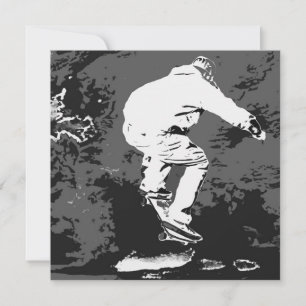 Riding the Storm-Skateboarder