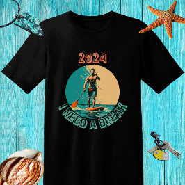 Riding the vågar: sup paddle board surfing edition t shirt