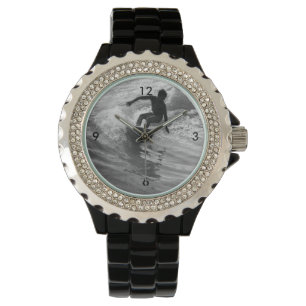 Riding the Wave Grayscale Armbandsur