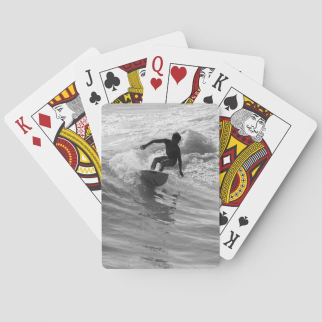 Riding the Wave Grayscale Kortlek (Baksidan)