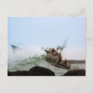 Riding the Wave Vykort