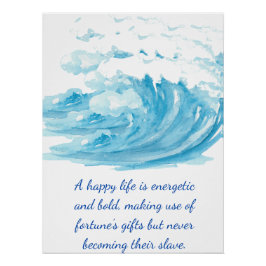 Riding Vågar of Fortune Perfect Poster