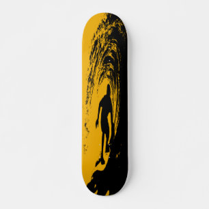 Riding Vågar Skateboard Bräda 19,5 Cm