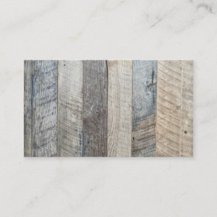 Ridit ut stiger ombord Wood Visitkort