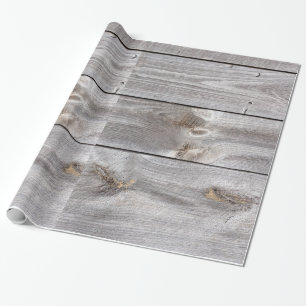 Ridit ut trä som slår in papper presentpapper