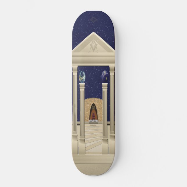 Ridning på Temple Skateboard (Framsida)