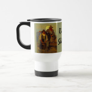 Ridningpistolryttare Sida-placerar Westernt-esque Resemugg