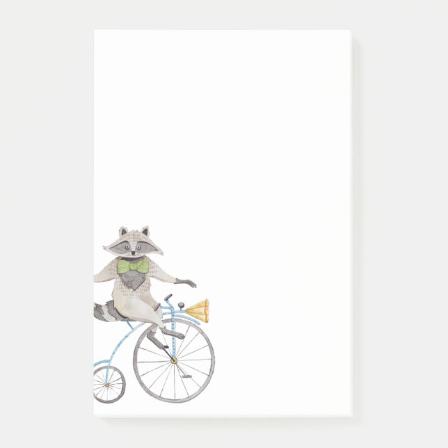 RidningRaccoon Post-it Block (Framsida)