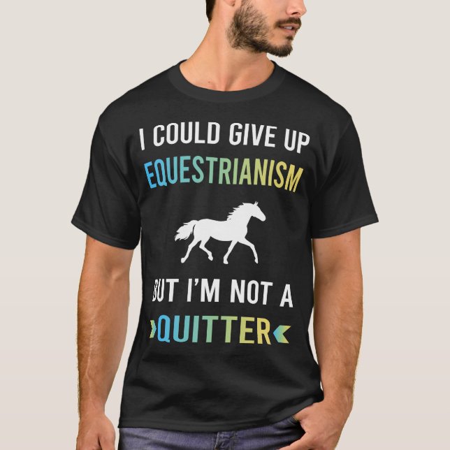 Ridsport Häst Häst Ridning T Shirt (Framsida)
