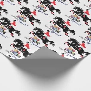 ridsportuppspelning presentpapper