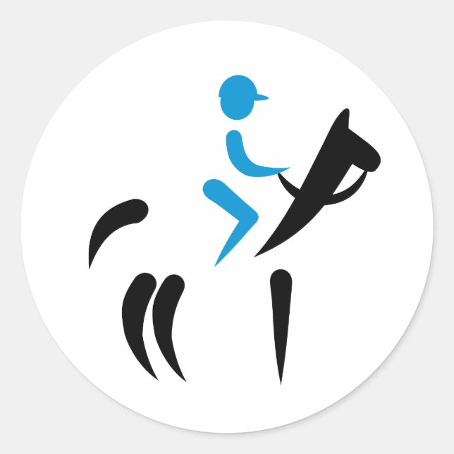 ridsymbol runt klistermärke (Framsida)