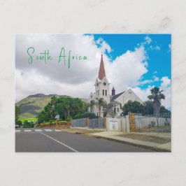 Riebeek-Kasteel Church View South Afrika ZA Vykort