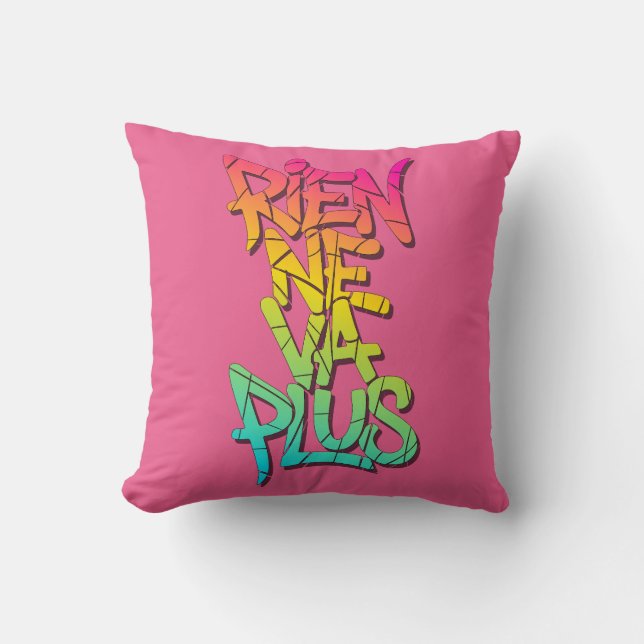 Rien ne va plus kudde (Framsida)