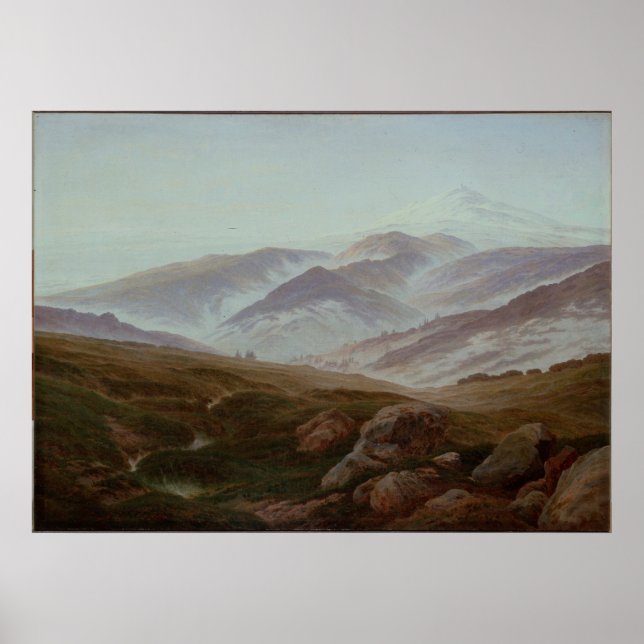 Riesengebirge (Riesengebirge-minnesmärken) Poster (Framsidan)