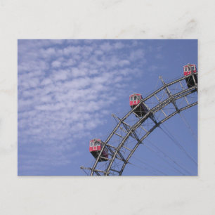 Riesenrad i Prater Wien Österrike Vykort