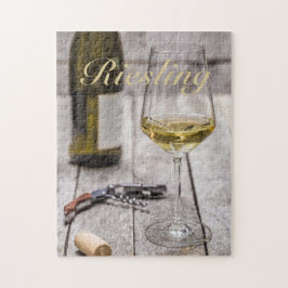 Riesling för den vita Sommelier för Vin älskare Pussel
