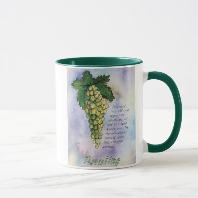 Riesling Vin Grapes Mugg (Höger)