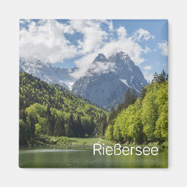 Riessersee Alpernas Garmisch Partenkirchen Bavaria Magnet