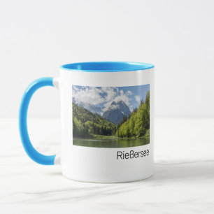 Riessersee Alpernas Garmisch Partenkirchen Bavaria Mugg