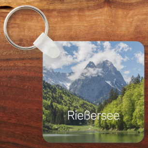 Riessersee Alpernas Garmisch Partenkirchen Bavaria Nyckelring