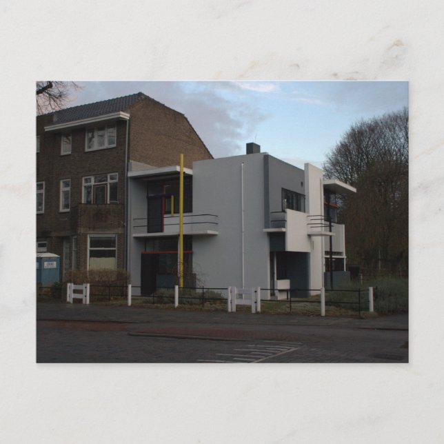 Rietveld Schröder House, Utrecht Vykort (Framsida)