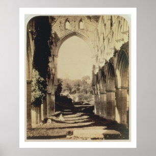 Rievaulx Abbey, North Yorkshire, 1854 (foto av sep Poster