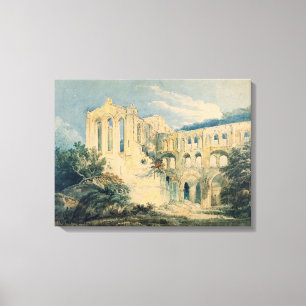 Rievaulx Abbey, Yorkshire, 1798 (w/c) Canvastryck