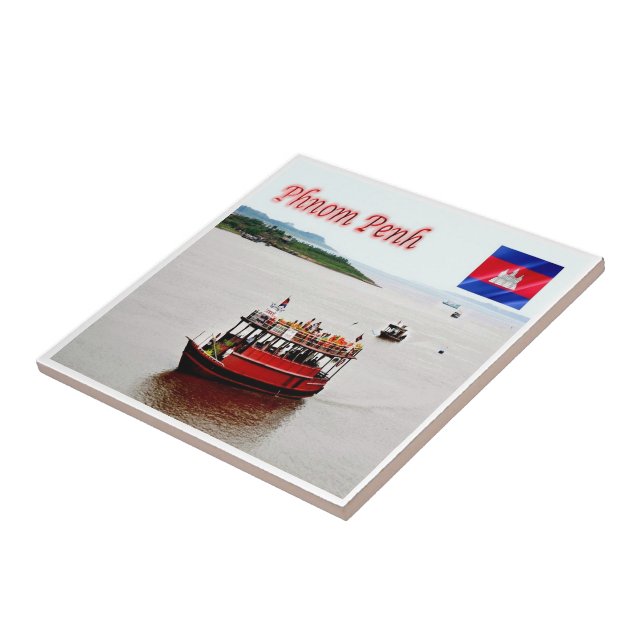 Rif. Kambodja, Phnom Penh Kakelplatta (Sidan)