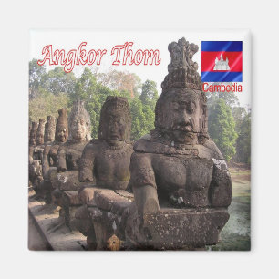 Rif. KH Kambodja, Angkor Thom, Fridge Magnet